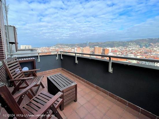 Se Vende Piso de 3 dormitorios, terraza, balcon, garaje y trastero, en zona Ametzola - VIZCAYA