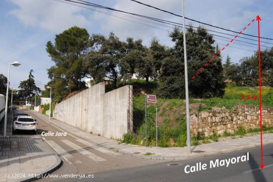  ¡¡Parcela de casi 1.000 m2, en esquina, en plena calle Mayoral con vistas espectaculares!! - CORDO 