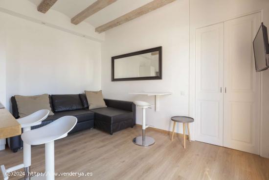  Apartamento de 1 dormitorio en alquiler en La Barceloneta - BARCELONA 