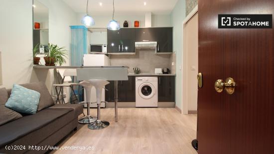 Acogedor apartamento de 1 dormitorio en alquiler en el centro de Lavapiés, cerca del metro - MADRID