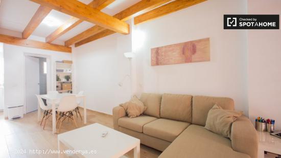 Moderno apartamento de 1 dormitorio en alquiler en Poblats Marítims, Valencia - VALENCIA