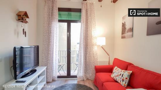 Elegante apartamento de 2 dormitorios en alquiler cerca del mercado de La Boquería en El Raval - BA