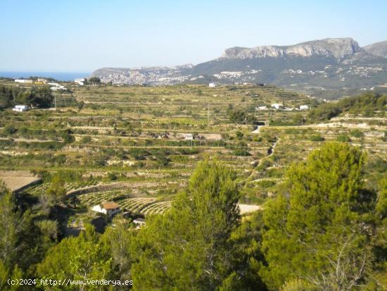 Amplia Parcela Con Vistas Panoramicas y al Mar - ALICANTE