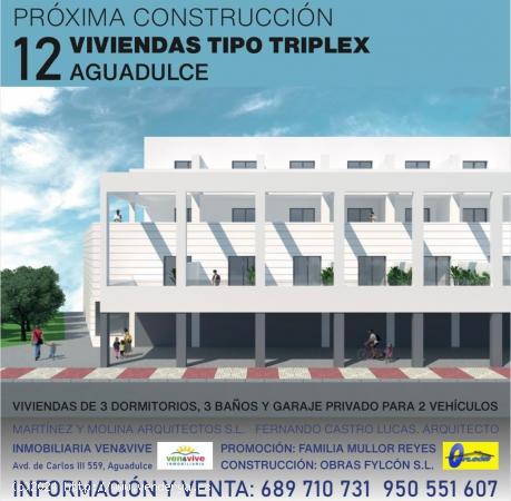 PROMOCION DE OBRA NUEVA EN AGUADULCE CENTRO, ZONA DE LA GLORIA - ALMERIA