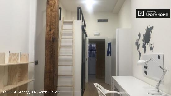 Habitación Spaciosu en apartamento de 5 dormitorios en Lavapiés, Madrid. - MADRID