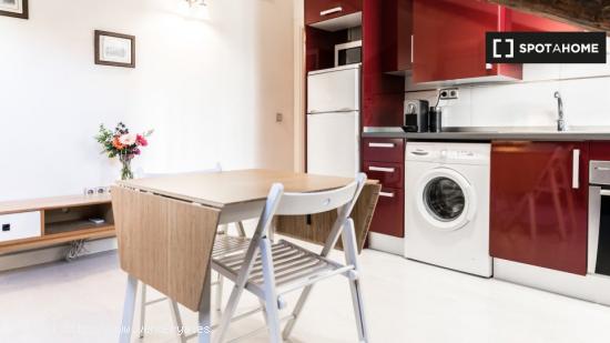 Apartamento de 1 dormitorio en alquiler cerca del Mercado de Cebada en La Latina - MADRID