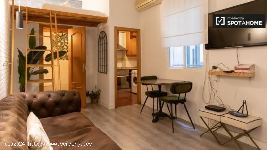 Acogedor apartamento de 1 dormitorio con aire acondicionado en alquiler en Lavapiés dinámico - MAD