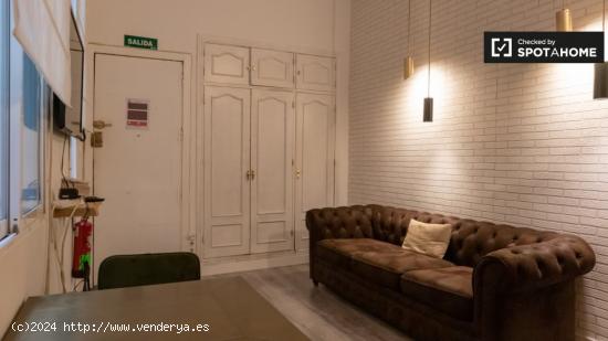 Acogedor apartamento de 1 dormitorio con aire acondicionado en alquiler en Lavapiés dinámico - MAD