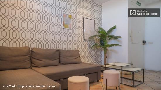 apartamento de 1 dormitorio en alquiler en Lavapiés, Madrid - MADRID