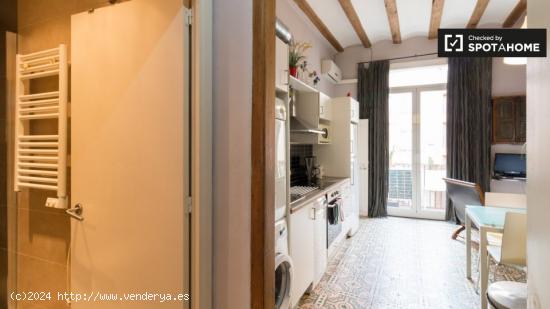 Apartamento de 1 dormitorio en alquiler en El Raval - BARCELONA