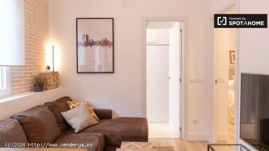 Apartamento de 1 dormitorio en alquiler en Principe Pío - MADRID