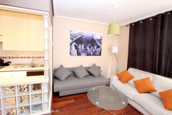  Soleado apartamento de 1 dormitorio con balcón en alquiler en Tetuán, Madrid - MADRID 