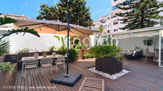 Espectacular alquiler de temporada con terraza exterior en el Corazón del Eixample - VALENCIA