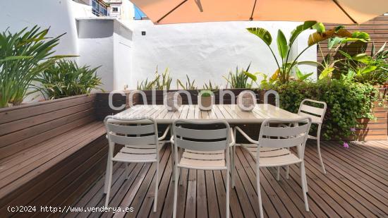 Espectacular alquiler de temporada con terraza exterior en el Corazón del Eixample - VALENCIA