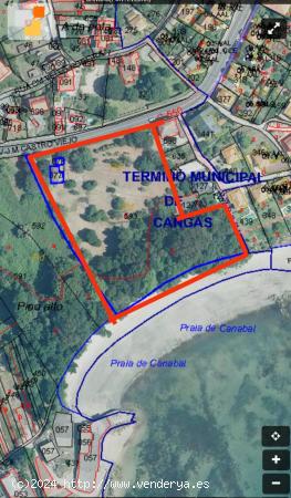 Terreno en zona Rodeira- Playa Canabal. Cangas - PONTEVEDRA