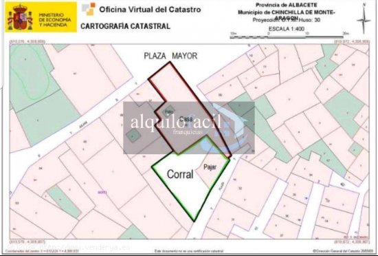 SE VENDE CASA BLASONADA DEL SIGLO XVIII / CHINCHILLA/ 368000€