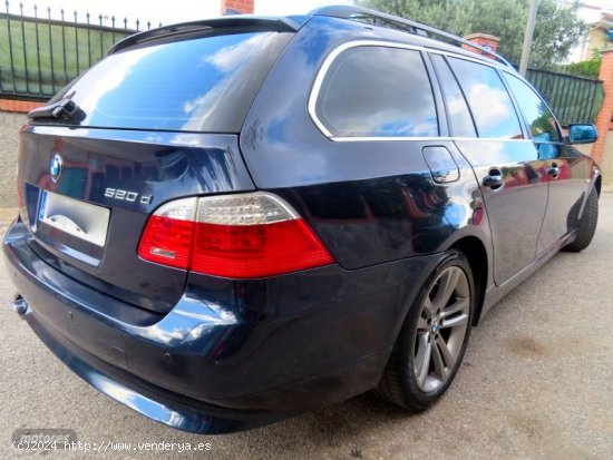 BMW Serie 5 520D AUT PANORAMICO-PIEL INDIVIDUAL-KLIMA-BIXENON-PARKT de 2009 con 237.000 Km por 6.900