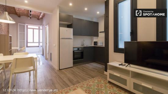 Apartamento de 1 dormitorio en alquiler en Plaça Espanya - BARCELONA