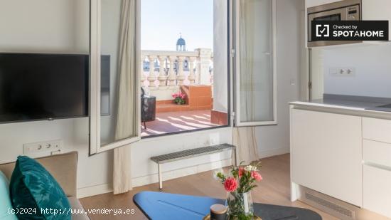 Apartamento de 1 dormitorio en alquiler en Centro - MADRID