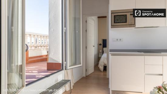 Apartamento de 1 dormitorio en alquiler en Centro - MADRID