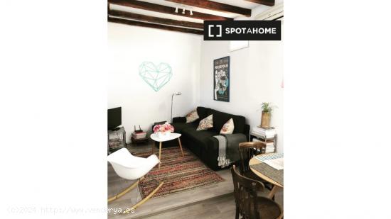 Apartamento de 1 dormitorio en alquiler en Lavapiés - MADRID