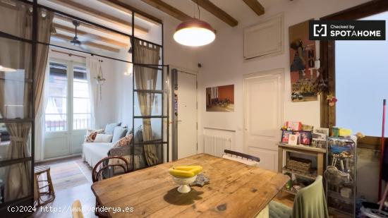apartamento de 1 dormitorio en alquiler en El Raval, Barcelona - BARCELONA