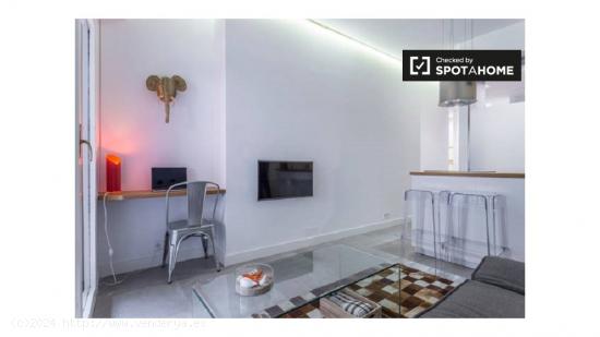 Elegante apartamento estudio con hermosa terraza en alquiler en Chamartín - MADRID