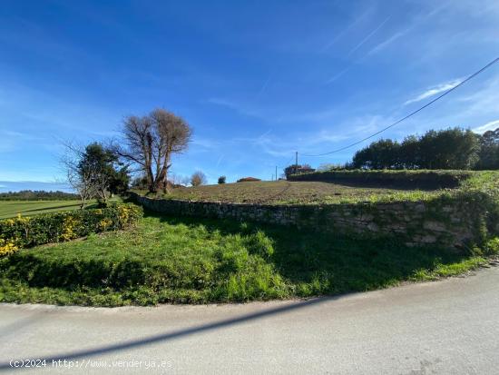 VENTA DE PARCELA EDIFICABLE EN CASTRILLON. A 10 MINUTOS DE LA PLAYA. - ASTURIAS