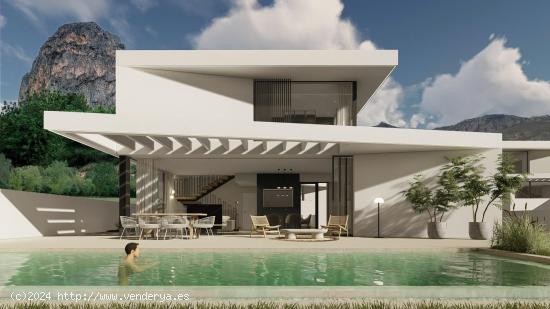  Fantásticas villas de lujo de obra nueva Polop! www.euroloix.com - ALICANTE 