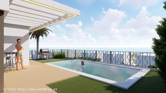  Villas de obra nueva con vistas al mar situadas en Polop - ALICANTE 