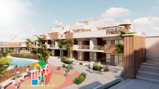  Nuevos apartamentos y bungalow con 2 dormitorios y 2 baños, zona Pilar de la Horadada - ALICANTE 