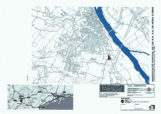 Solar de 4.500 metros cuadrados en la bonita población de MORA EBRO...... - TARRAGONA