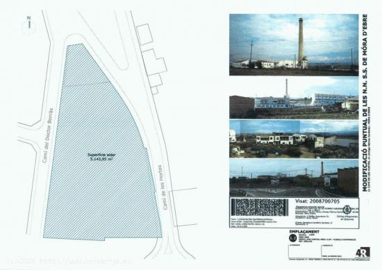 Solar de 4.500 metros cuadrados en la bonita población de MORA EBRO...... - TARRAGONA