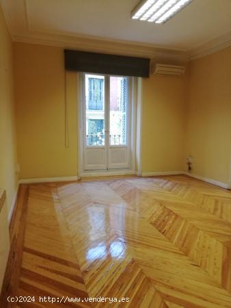  RECOLETOS-SERRANO, OFICINA CENTRICA en EDIFICIO SEÑORIAL, 268m2, EXTERIOR, 4300€/mes - MADRID 