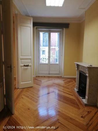 RECOLETOS-SERRANO, OFICINA CENTRICA en EDIFICIO SEÑORIAL, 268m2, EXTERIOR, 4300€/mes - MADRID