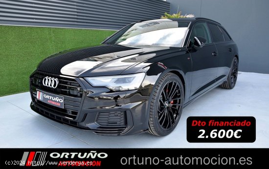  Audi A6 Avant Sport 40 TDI 150kW 204CV S tron.  S line, Hibrido, Full Black, ACC, Camara, CarPlay -  
