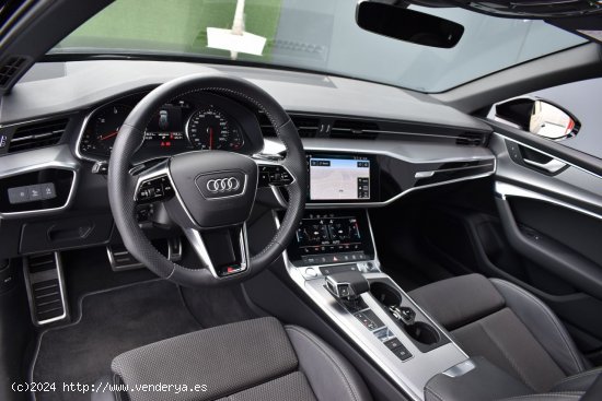 Audi A6 Avant Sport 40 TDI 150kW 204CV S tron.  S line, Hibrido, Full Black, ACC, Camara, CarPlay - 