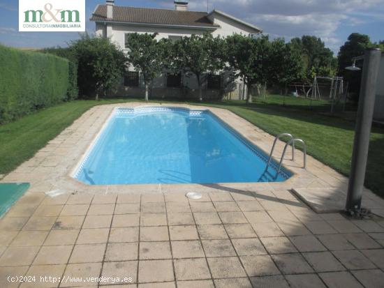 En Aldeaseca, preciosa parcela individual con amplia vivienda, piscina y bodega - SALAMANCA