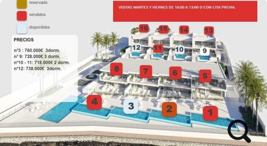¡Apartamentos nuevos para estrenar Minerva en Costa del Silencio, en 1 linea de mar - SANTA CRUZ DE