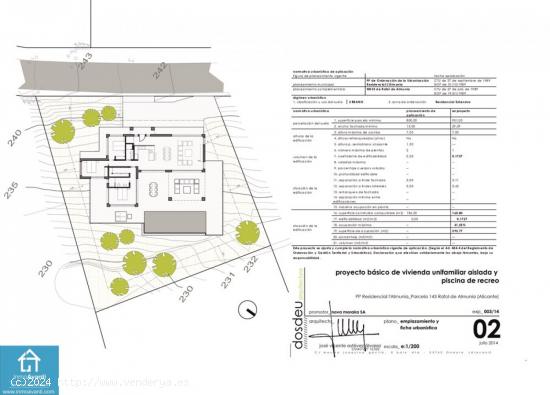 EN VENTA CHALET EN RAFOL D´ALMUNIA ALICANTE - ALICANTE