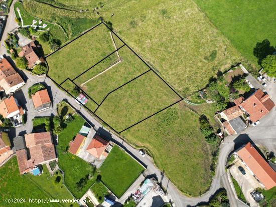 TERRENO EDIFICABLE CON BUENAS VISTAS EN FRESNEDO - CANTABRIA