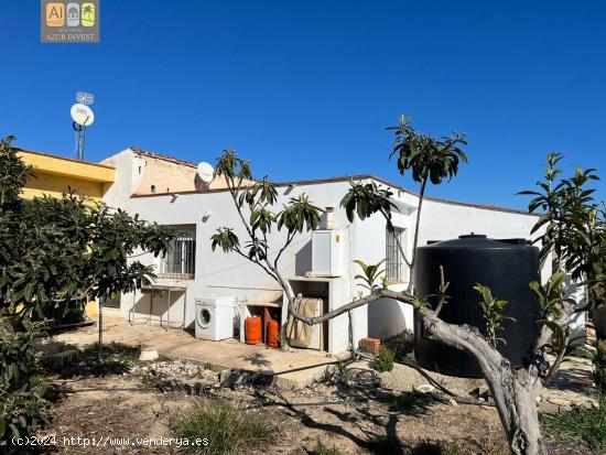 CASA DE CAMPO Y TERRENO - ALICANTE