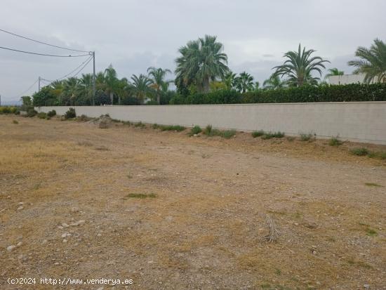 Terreno rústico en Elche de 20.300 m2 en  zona Llano San José - ALICANTE