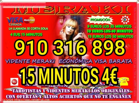  Meraki 15 minutos 5€ tarot y videncia  