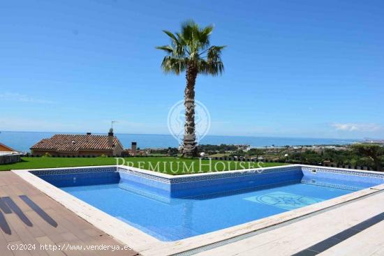 Casa en alquiler en Sant Vicenç de Montalt. Diseño y lujo con impresionantes vistas al mar - BARCE