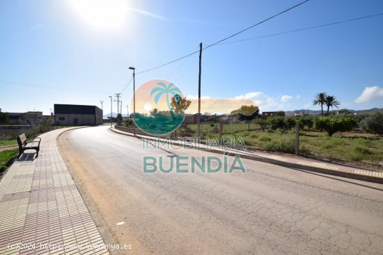 SOLAR EDIFICABLE EN MUY BUENA ZONA, CERCA DE COLEGIO Y CENTRO DE SALUD. - MURCIA