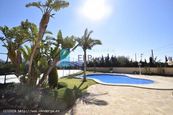 PRECIOSO CHALET CON PISCINA Y PISTA DEPORTIVA. - REF 2124 - MURCIA