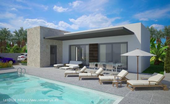  VILLAS MODERNAS DE OBRA NUEVA EN BENIJOFAR - ALICANTE 