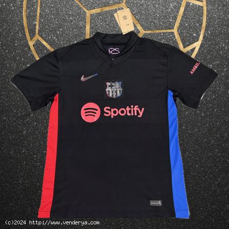 camiseta barcelona roja y azul 24-25