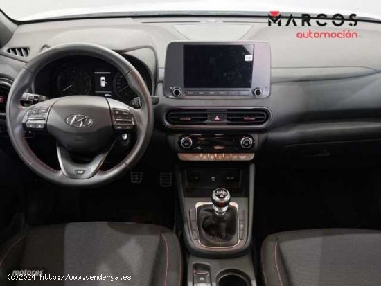 Hyundai Kona 1.0 TGDI Nline 30 Aniversario 4x2 de 2023 con 7.500 Km por 22.900 EUR. en Valencia